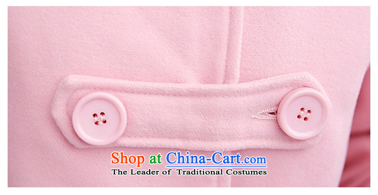 2015 winter clothing New Sau San with cap for fresh really fox gross a wool coat type 8618  M pictures, prices of pink, brand platters! The elections are supplied in the national character of distribution, so action, buy now enjoy more preferential! As soon as possible.