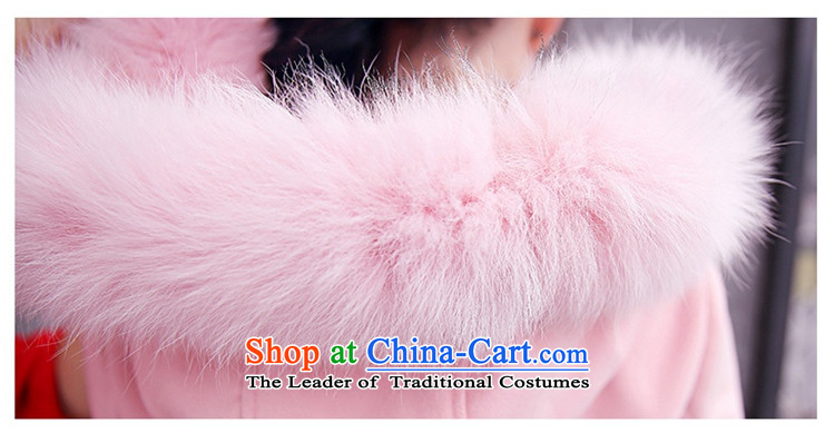 2015 winter clothing New Sau San with cap for fresh really fox gross a wool coat type 8618  M pictures, prices of pink, brand platters! The elections are supplied in the national character of distribution, so action, buy now enjoy more preferential! As soon as possible.