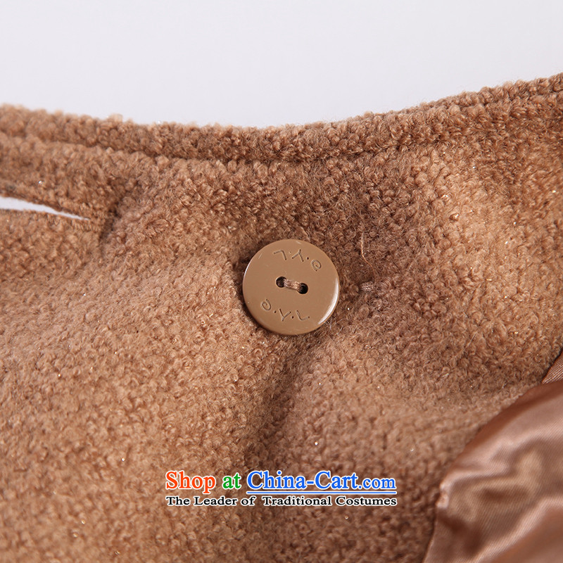 A yi wu 2015 winter clothing New Sau San double-medium to long term, in gross? a long-sleeved jacket wool coat CC24397337 orange M A.YILIAN Yeon (AIDA) , , , shopping on the Internet