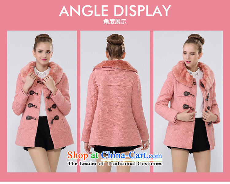 A yi wu 2015 New Nagymaros collar horns detained breathable warm wool a wool coat minimalist dolls CH24157367 Neck Jacket Gray Pink S picture, prices, brand platters! The elections are supplied in the national character of distribution, so action, buy now enjoy more preferential! As soon as possible.
