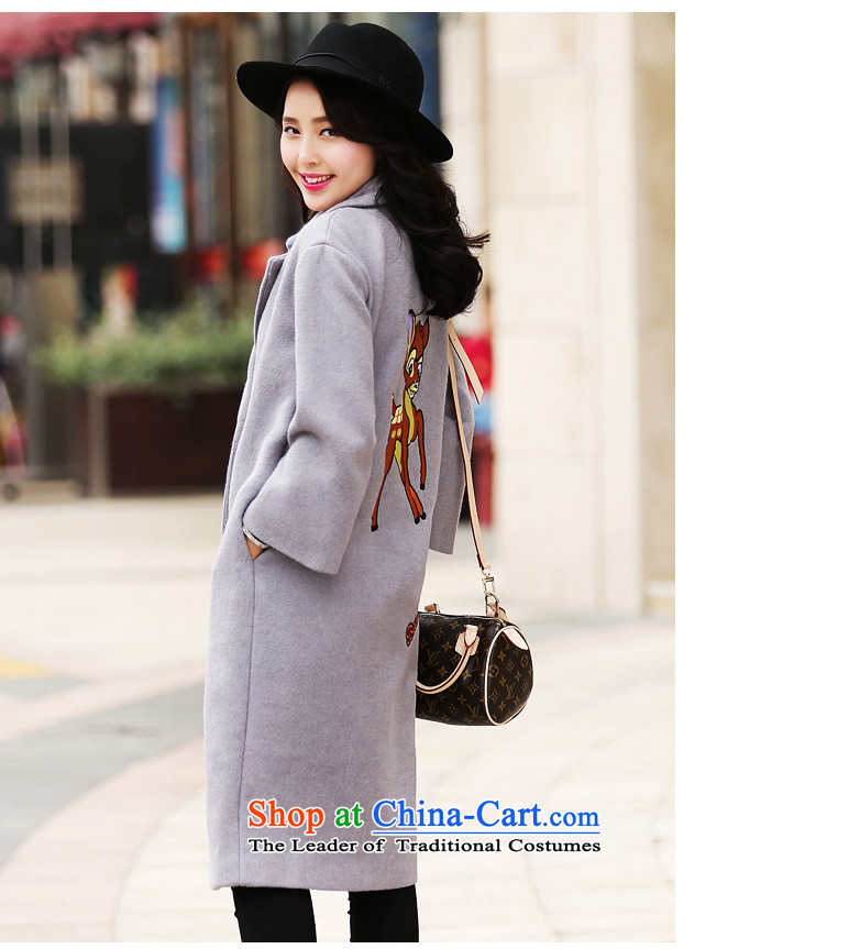 2015 winter coats new Korean women? with patterns of small trend graphics and slender? jacket 603 gross red XL Photo, prices, brand platters! The elections are supplied in the national character of distribution, so action, buy now enjoy more preferential! As soon as possible.