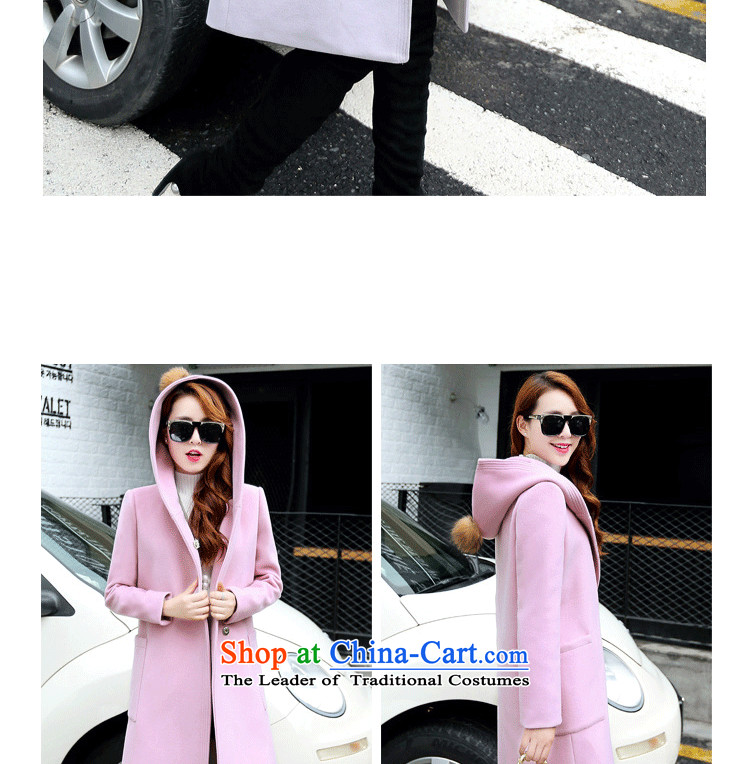 To Doi Connie gross? autumn and winter, female COAT 2015 Autumn for women Korean version of Sau San? female 6868A gross coats pink L picture, prices, brand platters! The elections are supplied in the national character of distribution, so action, buy now enjoy more preferential! As soon as possible.