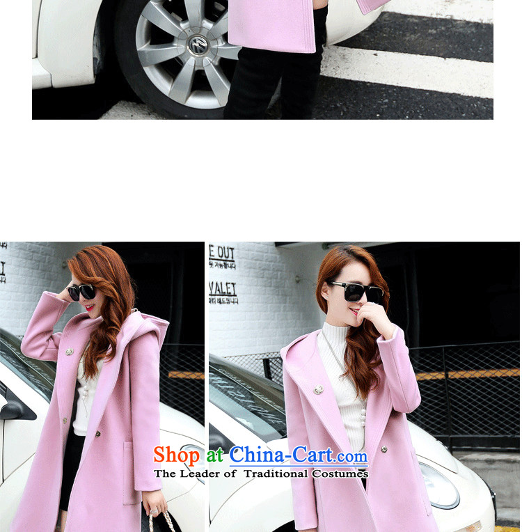 To Doi Connie gross? autumn and winter, female COAT 2015 Autumn for women Korean version of Sau San? female 6868A gross coats pink L picture, prices, brand platters! The elections are supplied in the national character of distribution, so action, buy now enjoy more preferential! As soon as possible.