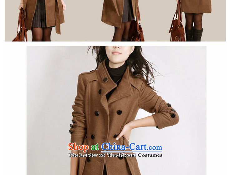 Tony Blair, 2015 autumn and winter new products in Korean long hair? brown overcoat Sau San XL Photo, prices, brand platters! The elections are supplied in the national character of distribution, so action, buy now enjoy more preferential! As soon as possible.
