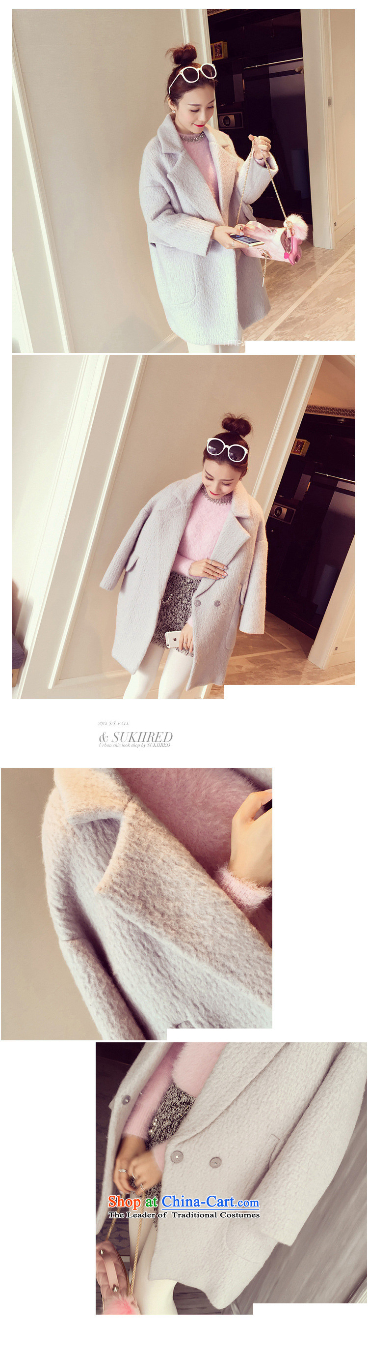 As of 2015, poetry of winter clothing new Korean big cocoon lapel pockets of 9 cuff jacket coat women gross relaxd? xlj8666 gray S picture, prices, brand platters! The elections are supplied in the national character of distribution, so action, buy now enjoy more preferential! As soon as possible.