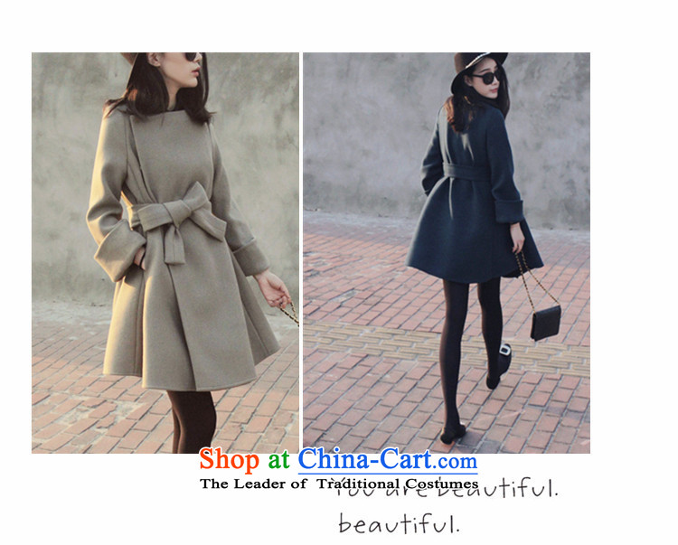 (d Sharma, Korean female jacket? 2015 wool autumn and winter New Sau San video thin foutune tether strap over the medium to longer term, a wool coat female gray M picture, prices, brand platters! The elections are supplied in the national character of distribution, so action, buy now enjoy more preferential! As soon as possible.