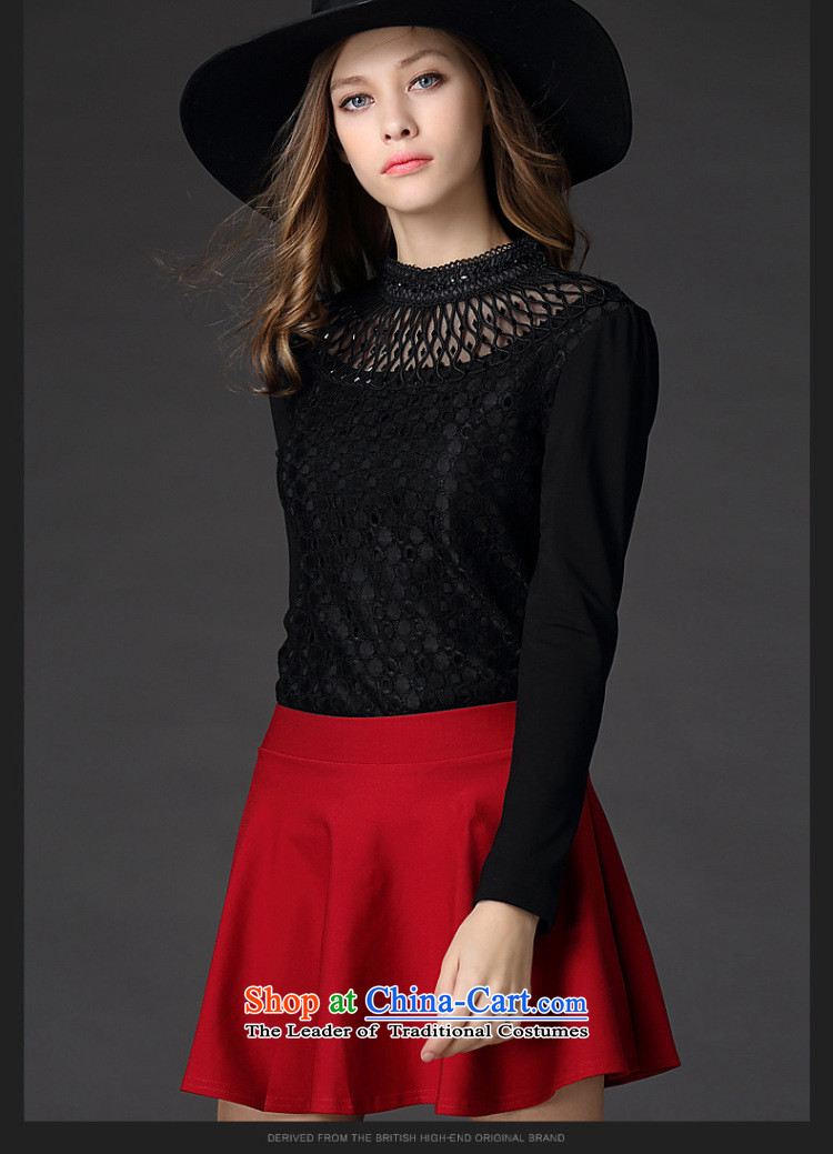 Morning to to increase women's code 2015 autumn and winter new stylish wild minimalist large large body of the European site like Susy Nagle skirt short skirts 5XL( elegant red recommendations 180-200 catty, prices, photo) Brand platters! The elections are supplied in the national character of distribution, so action, buy now enjoy more preferential! As soon as possible.