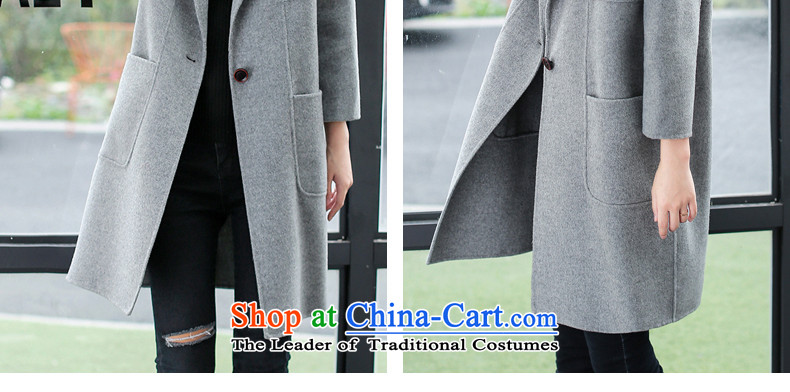The law was the women's qi 2015 winter new Korean version of Sau San for long lap Gross Gross female wool coat? a wool coat large stylish coat autumn and winter pink without gross for M picture, prices, brand platters! The elections are supplied in the national character of distribution, so action, buy now enjoy more preferential! As soon as possible.