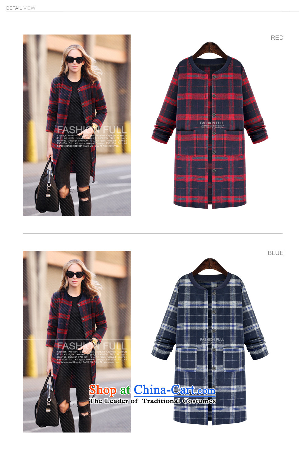O Ya-ting to increase women's code 2015 autumn and winter new mm thick Korean video folder thin cotton strip coats that long cotton jacket female 1397 blue checked 2XL 125-145 recommends that you catty picture, prices, brand platters! The elections are supplied in the national character of distribution, so action, buy now enjoy more preferential! As soon as possible.