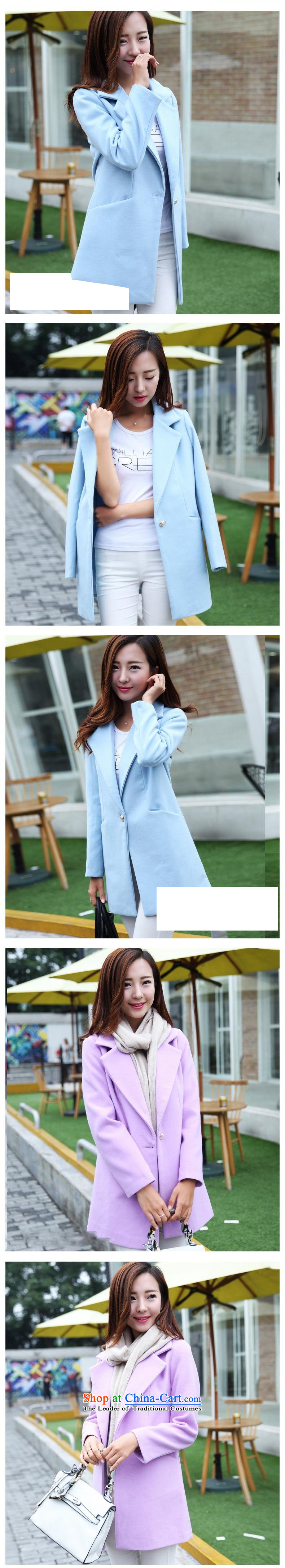 Mrs Ngan 2015 winter of white women's clothes Korean fashion, long hair? female suits for jacket for larger a wool coat light gray M picture, prices, brand platters! The elections are supplied in the national character of distribution, so action, buy now enjoy more preferential! As soon as possible.