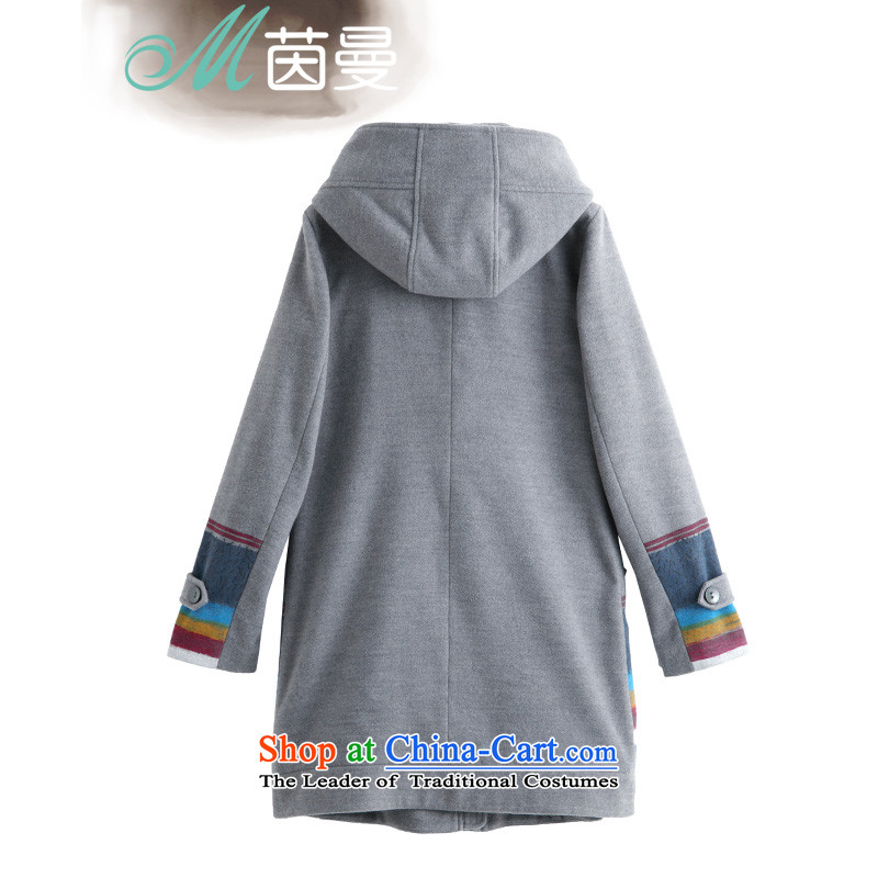 Athena Chu Cayman 2015 winter clothing new arts long coats)?? elections as soon as possible take 8543210097 jacket , gray, Athena Cayman (INMAN, DIRECTOR) , , , shopping on the Internet