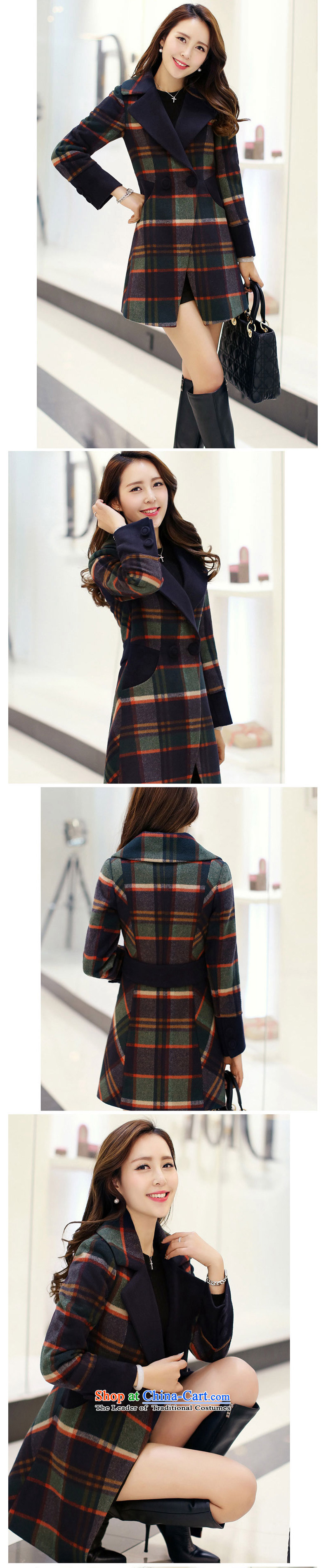 Recalling that the Korean version of Ms Elsie Leung female autumn and winter, double-sided, gross? coats of Navy WX 707 S picture, prices, brand platters! The elections are supplied in the national character of distribution, so action, buy now enjoy more preferential! As soon as possible.