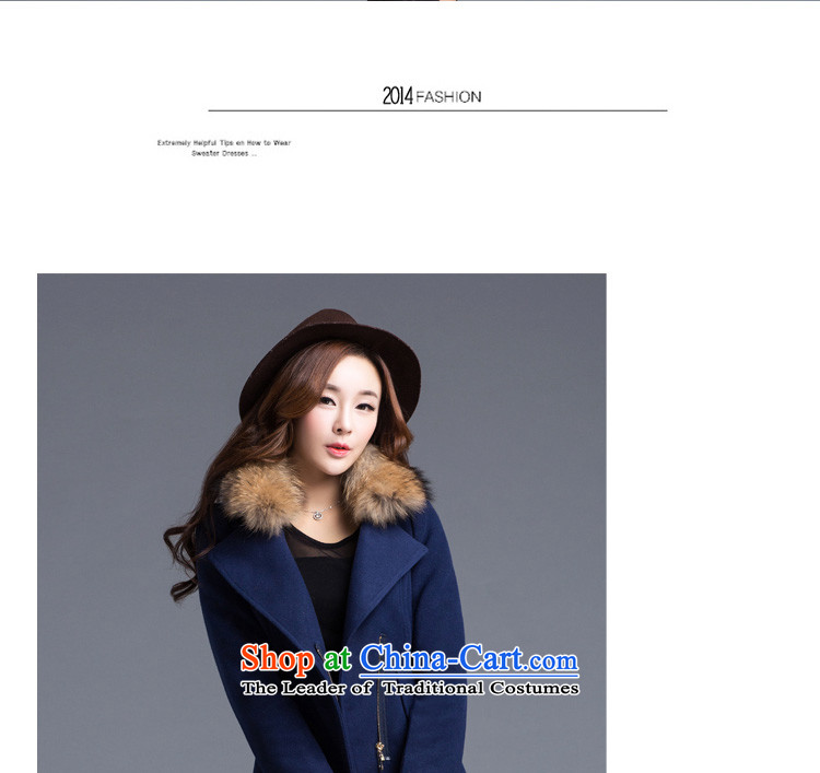 Happy Times (发南美州之夜) 2015 autumn and winter new women's new Sau San warm large stylish cashmere overcoat jacket gross temperament? large red XL Photo, prices, brand platters! The elections are supplied in the national character of distribution, so action, buy now enjoy more preferential! As soon as possible.
