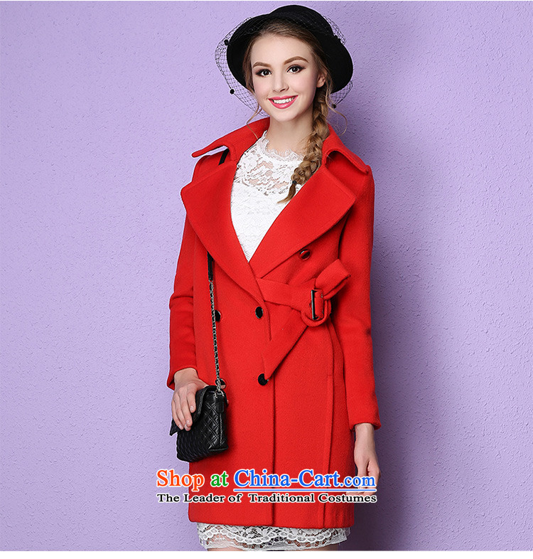  Gross? female jacket HIZZE autumn and winter female 2015 new European site long coats)? PRESIDENT classic gross? coats female Gray L picture, prices, brand platters! The elections are supplied in the national character of distribution, so action, buy now enjoy more preferential! As soon as possible.