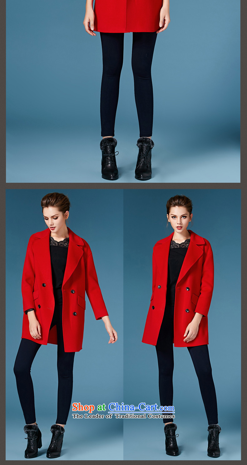 2015 Autumn and winter GEWHY new non-duplexing cashmere overcoat jacket in gross? long hair? coats female western sapphire blue L picture, prices, brand platters! The elections are supplied in the national character of distribution, so action, buy now enjoy more preferential! As soon as possible.