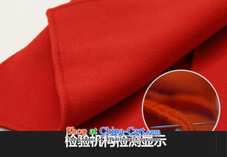 2015 Autumn and winter GEWHY new non-duplexing cashmere overcoat female hair? female 158038 coats of red L picture, prices, brand platters! The elections are supplied in the national character of distribution, so action, buy now enjoy more preferential! As soon as possible.