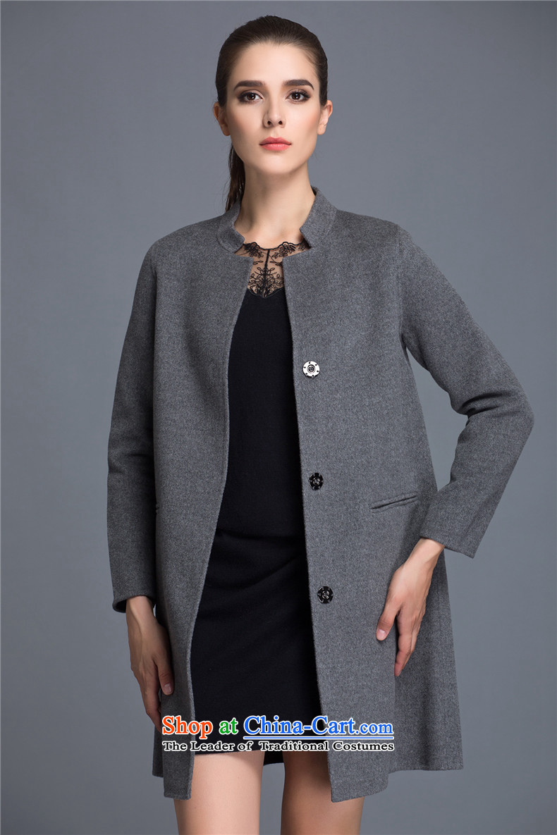 Hengyuan Cheung 100% Pure Wool double-side COAT 2015 Ms. New Version won long hair? M picture navy blue jacket, prices, brand platters! The elections are supplied in the national character of distribution, so action, buy now enjoy more preferential! As soon as possible.