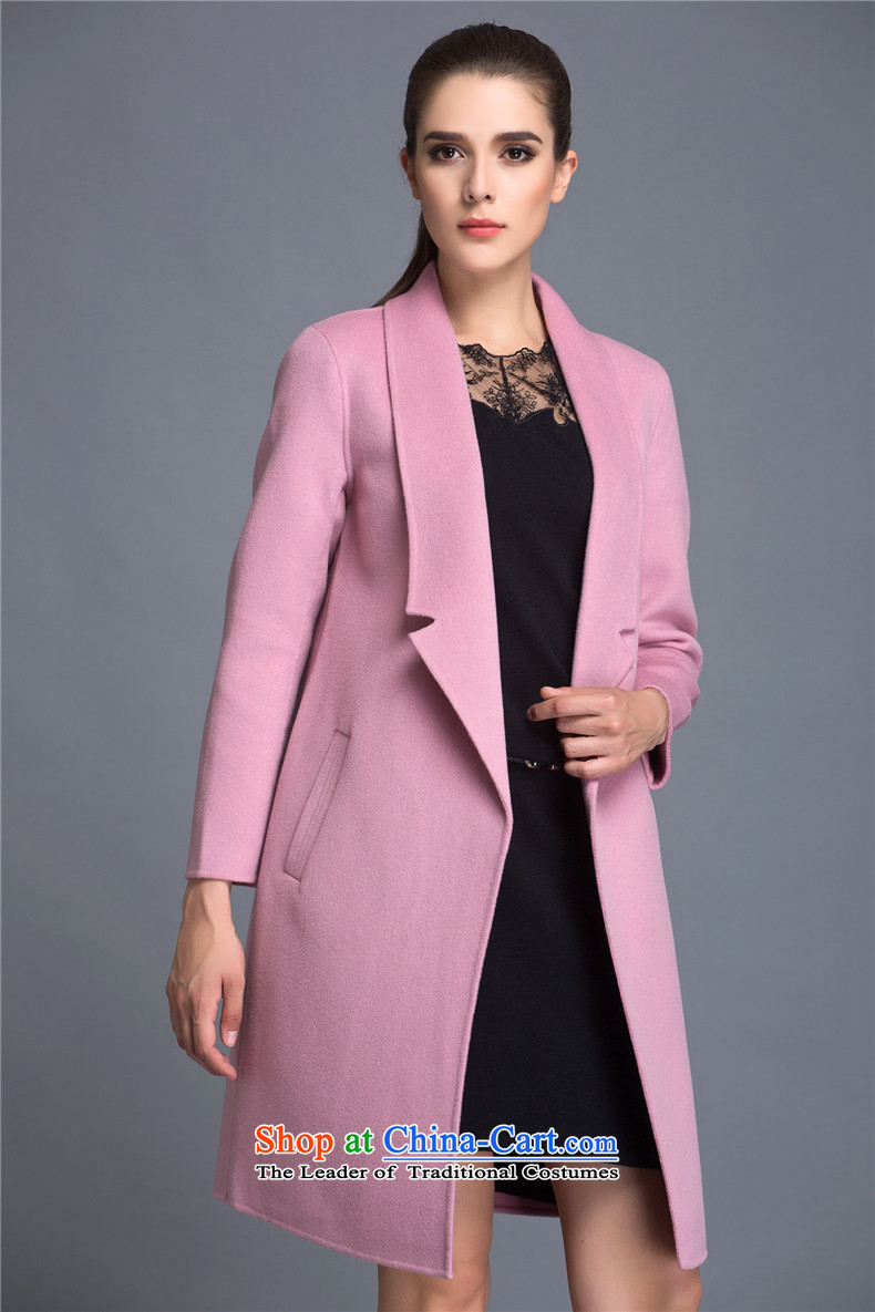 Hengyuan Cheung 100% Pure Wool double-side COAT 2015 autumn and winter new Korean president in the long dark red jacket? gross M picture, prices, brand platters! The elections are supplied in the national character of distribution, so action, buy now enjoy more preferential! As soon as possible.