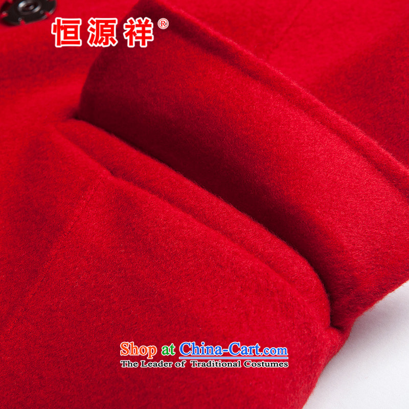 Hengyuan Cheung 100% Pure Wool double-side COAT 2015 Ms. New Version won long hair and color L jacket? Hengyuan Cheung shopping on the Internet has been pressed.