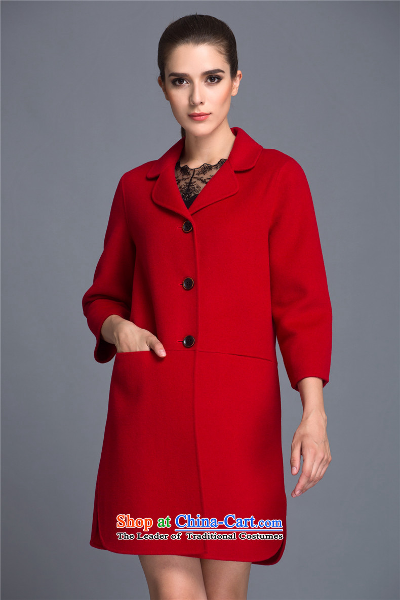 Hengyuan Cheung 100% Pure Wool double-side for autumn and winter coats the new President won version long gross? jacket RED M picture, prices, brand platters! The elections are supplied in the national character of distribution, so action, buy now enjoy more preferential! As soon as possible.