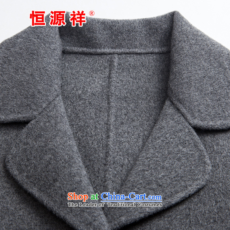 Hengyuan Cheung 100% Pure Wool double-side for autumn and winter coats the new President won version long gross jacket RED M Bethlehem? source-cheung shopping on the Internet has been pressed.