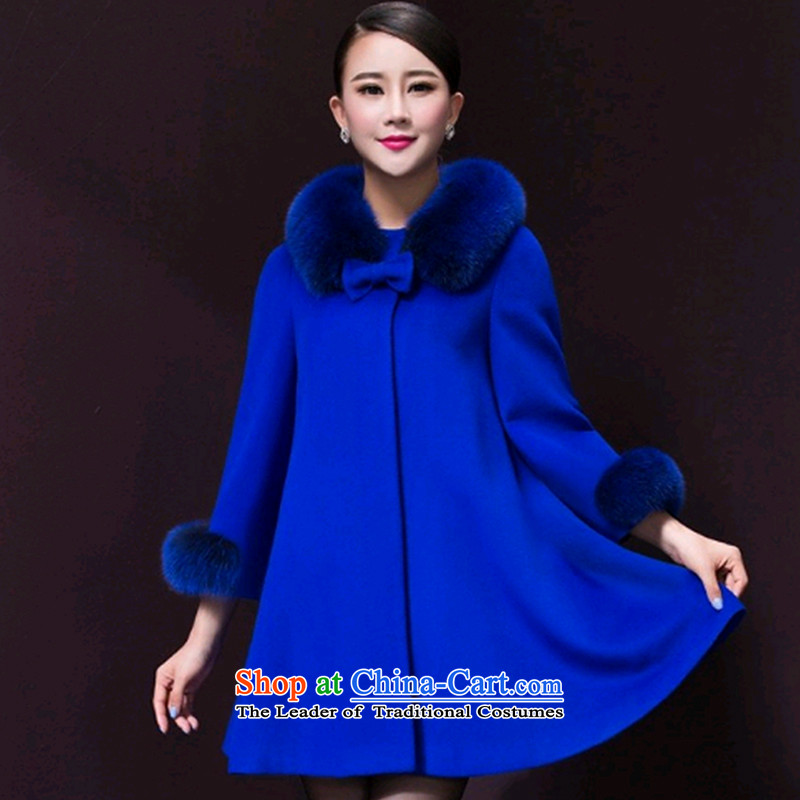 Van Gogh 倲 to xl dress jacket coat 2015 gross? Fall/Winter Collections of new products in the Korean elderly mother boxed? coats windbreaker X777 female Blue 8016 4XL, 倲 Van Gogh (fandong) , , , shopping on the Internet