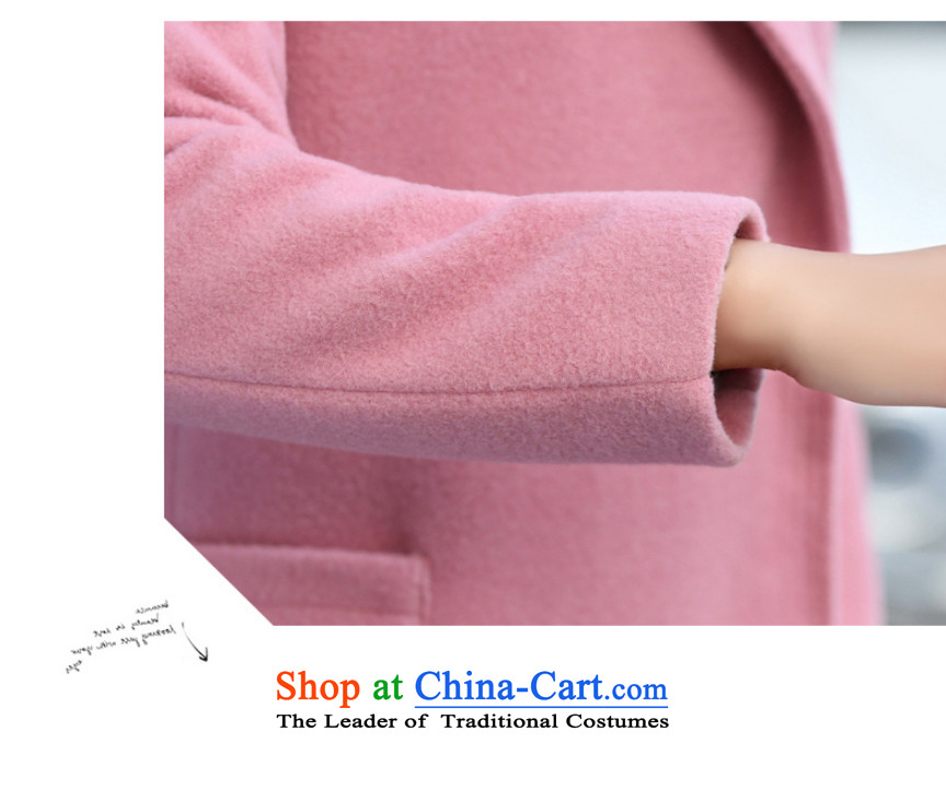 The Korean version of the thick with balls in the Fleece Jacket is long thin large graphics gross coats women 1713? pink M picture, prices, brand platters! The elections are supplied in the national character of distribution, so action, buy now enjoy more preferential! As soon as possible.
