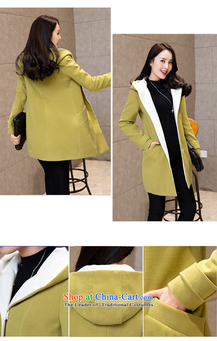 In the new paragraph Yue Korean large Sau San Mao jacket Female Cap? cloak over the medium to longer term gross flows of coat? WA light blue L picture, prices, brand platters! The elections are supplied in the national character of distribution, so action, buy now enjoy more preferential! As soon as possible.