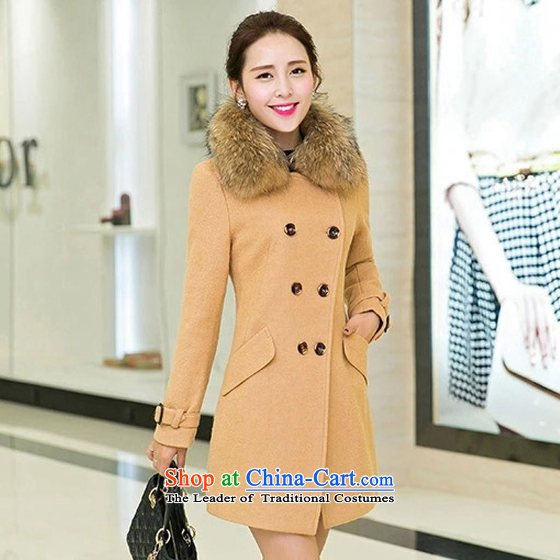 In 2015, Priority Club Fall/Winter Collections new Korean Sau San over the medium to longer term for women?? Jacket coat, gross WA 1 M Yue Cisco Green, , , , shopping on the Internet