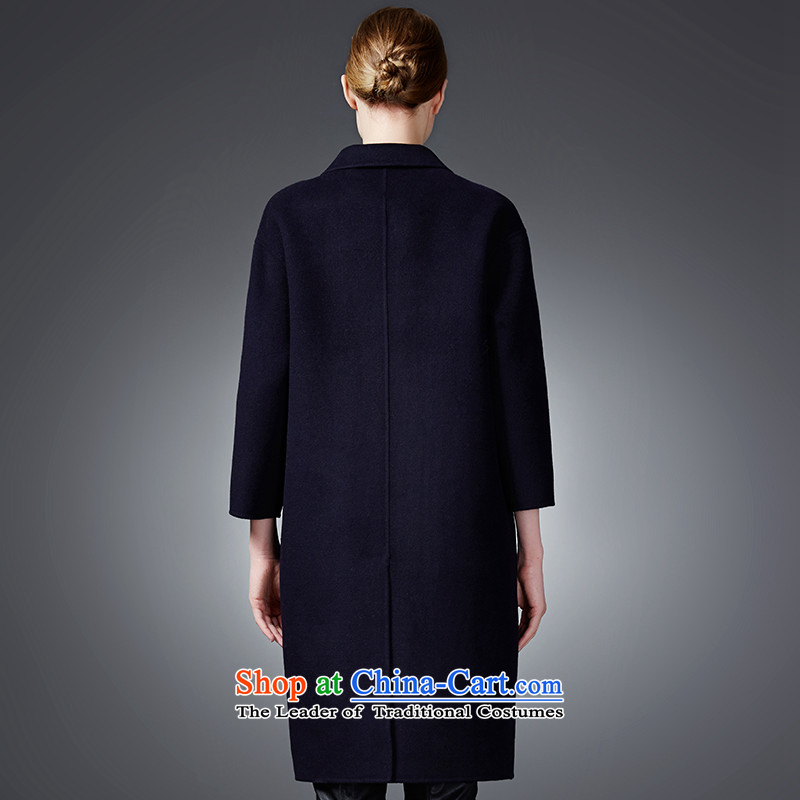2015 winter Princess Hsichih maxchic simple yet elegant high-end double-side wool coat 22852? Blue M PRINCESS (maxchic Hsichih) , , , shopping on the Internet
