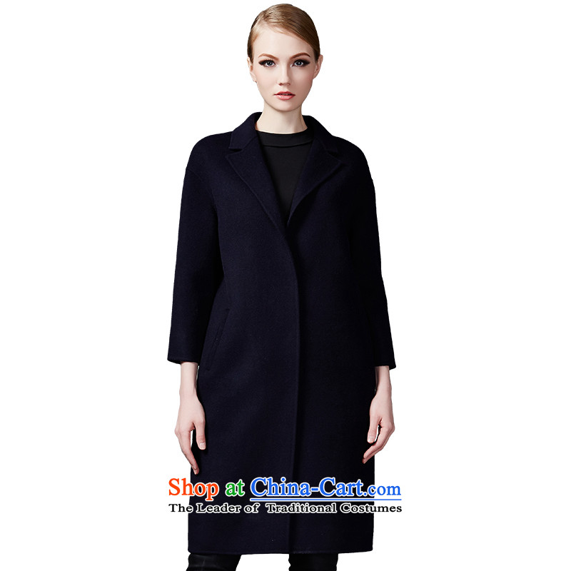 2015 winter Princess Hsichih maxchic simple yet elegant high-end double-side wool coat 22852? Blue M PRINCESS (maxchic Hsichih) , , , shopping on the Internet