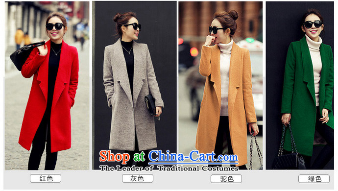 In 2015, at the autumn and winter new Korean female decorated gross? graphics are overcoats in thin long a wool coat WAA RED L picture, prices, brand platters! The elections are supplied in the national character of distribution, so action, buy now enjoy more preferential! As soon as possible.