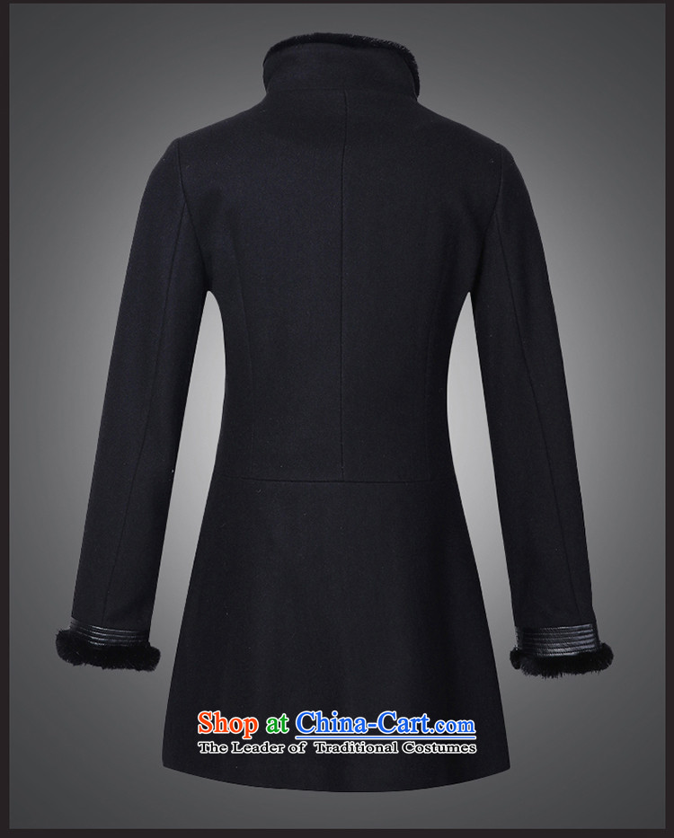 2015 winter Princess Hsichih maxchic modern ramp flap 6 tie spelling of water Sable Hair long wool coat? 22722 black L picture, prices, brand platters! The elections are supplied in the national character of distribution, so action, buy now enjoy more preferential! As soon as possible.