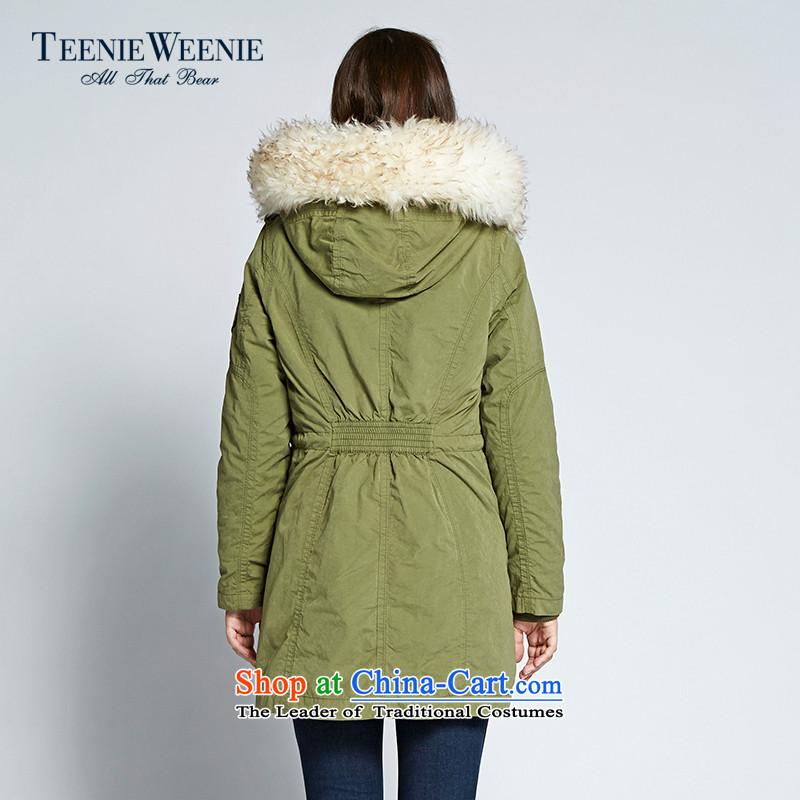 Teenie weenie Cubs 2015 counters for autumn and winter new products for women with cap Leisure Services TTJP5FT01I Cotton Khaki 170/L,TEENIE WEENIE,,, shopping on the Internet