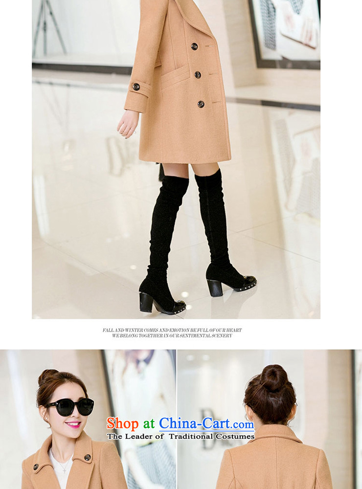 Blue Zebina  2015 autumn and winter new Korean gross? coats that long hair? jacket women Sau San 1688 wine red XL Photo, prices, brand platters! The elections are supplied in the national character of distribution, so action, buy now enjoy more preferential! As soon as possible.