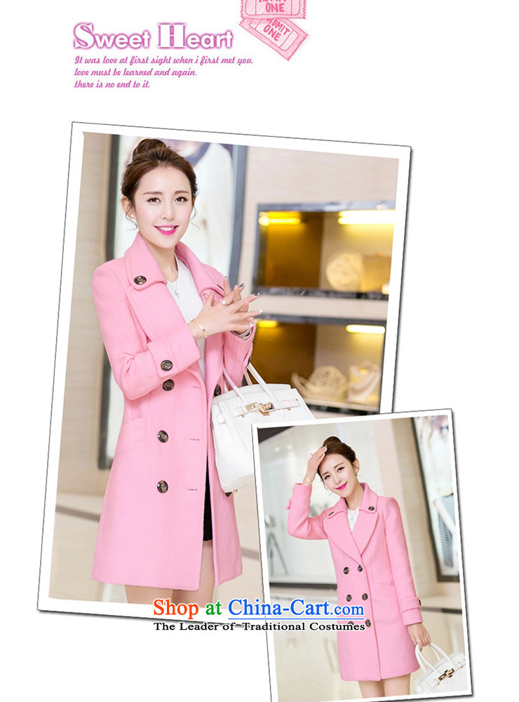 Blue Zebina  2015 autumn and winter new Korean gross? coats that long hair? jacket women Sau San 1688 wine red XL Photo, prices, brand platters! The elections are supplied in the national character of distribution, so action, buy now enjoy more preferential! As soon as possible.