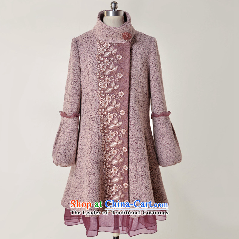 Fireworks Hot Winter 2015 new women's long-sleeved lanterns sweet gross surplus coat jacket incense? rose and color S 25 days of pre-sale of fireworks ironing shopping on the Internet has been pressed.