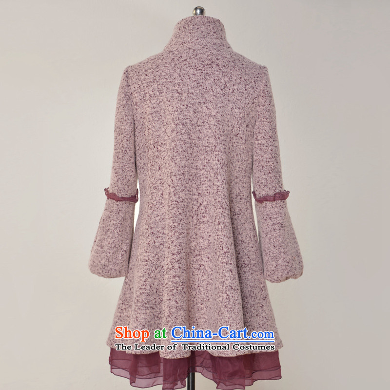 Fireworks Hot Winter 2015 new women's long-sleeved lanterns sweet gross surplus coat jacket incense? rose and color XL 25-day pre-sale of fireworks ironing shopping on the Internet has been pressed.