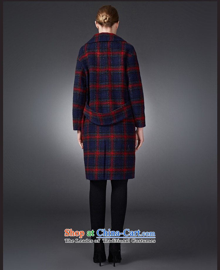 2015 winter Princess Hsichih maxchic trendy large roll collar Plaid Print wool coat girl was 22,952 Red? M picture, prices, brand platters! The elections are supplied in the national character of distribution, so action, buy now enjoy more preferential! As soon as possible.