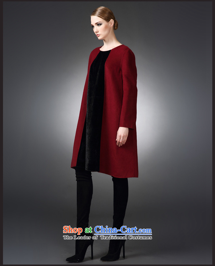2015 winter Princess Hsichih maxchic western minimalist round-neck collar large A swing after a long-sleeved gown wool coat Region totals 21,842 Black M? Picture, prices, brand platters! The elections are supplied in the national character of distribution, so action, buy now enjoy more preferential! As soon as possible.
