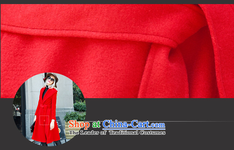 Youth Yi So women on the 2015 Winter Olympics women's western new coats, wool? long hair? the tether strap jacket lapel Sau San pure color a wool coat female card its L pictures, prices, brand platters! The elections are supplied in the national character of distribution, so action, buy now enjoy more preferential! As soon as possible.
