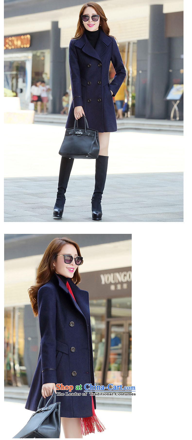  2015 Autumn and winter still does the new wind jacket girl in long coats women pure color graphics thin hair? 1582X jacket, wine red L picture, prices, brand platters! The elections are supplied in the national character of distribution, so action, buy now enjoy more preferential! As soon as possible.