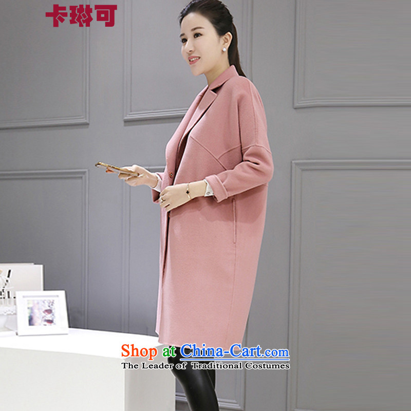 Carleen gross coats female 2015 Winter? the new Korean version of Sau San Mao jacket female winter regret? pink M, Karin can be , , , shopping on the Internet