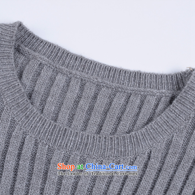 Improving access of 2015 winter clothing new products to increase women's code thick mm stylish Sau San video thin omelet before long-sleeved sweater SN2892 gray 2XL, MUFUNA improving access () , , , shopping on the Internet