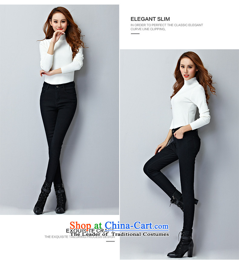 The interpolator auspicious large 2015 Fall/Winter Collections for women to new xl graphics plus thin-Sau San stretch jeans pants Y1349 thick black 3XL picture, prices, brand platters! The elections are supplied in the national character of distribution, so action, buy now enjoy more preferential! As soon as possible.