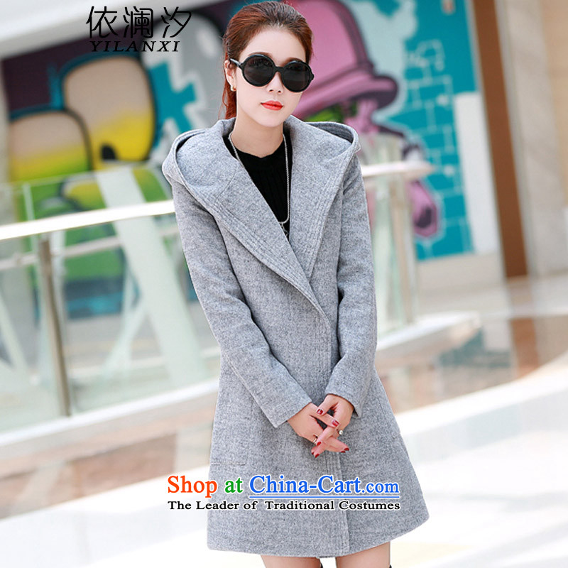 In accordance with the World Hsichih 2015 Fall/Winter Collections new gross women in the jacket? long cap reinforcement a wool coat 8328 large red S, in accordance with the world (yilanxi Hsichih) , , , shopping on the Internet