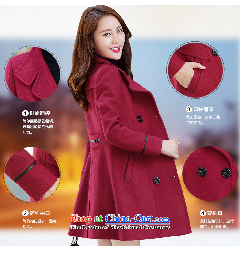 In accordance with the court on the 2015 autumn and winter new Korean women in long hair? female suits for jacket for larger a wool coat female YSG6522 navy M picture, prices, brand platters! The elections are supplied in the national character of distribution, so action, buy now enjoy more preferential! As soon as possible.