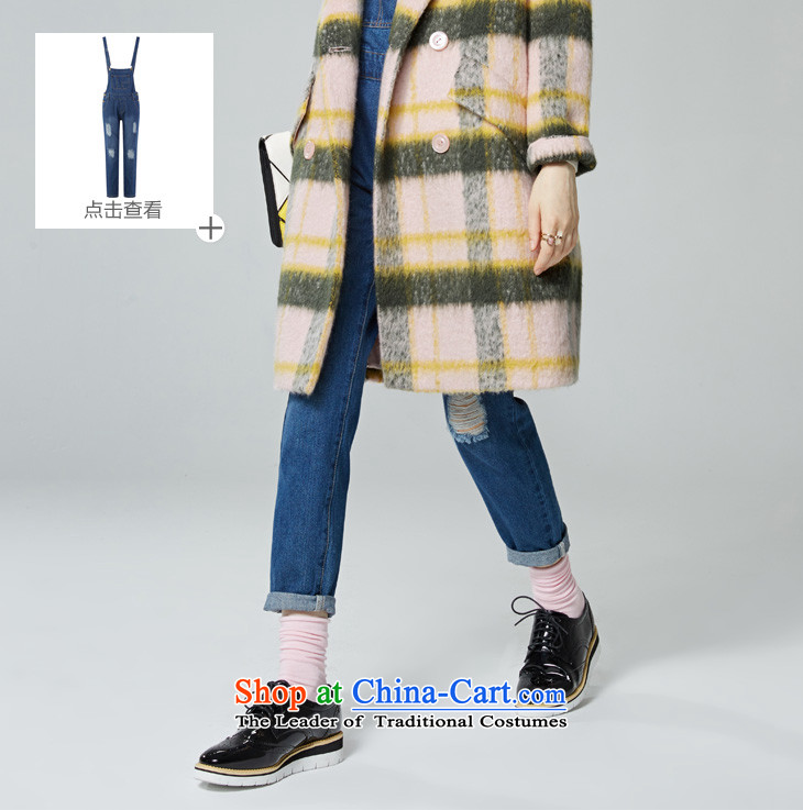 The elections on 26 November new products as women peacebird 2015 winter grain character? coats new A4AA54522 blue plaid M picture, prices, brand platters! The elections are supplied in the national character of distribution, so action, buy now enjoy more preferential! As soon as possible.