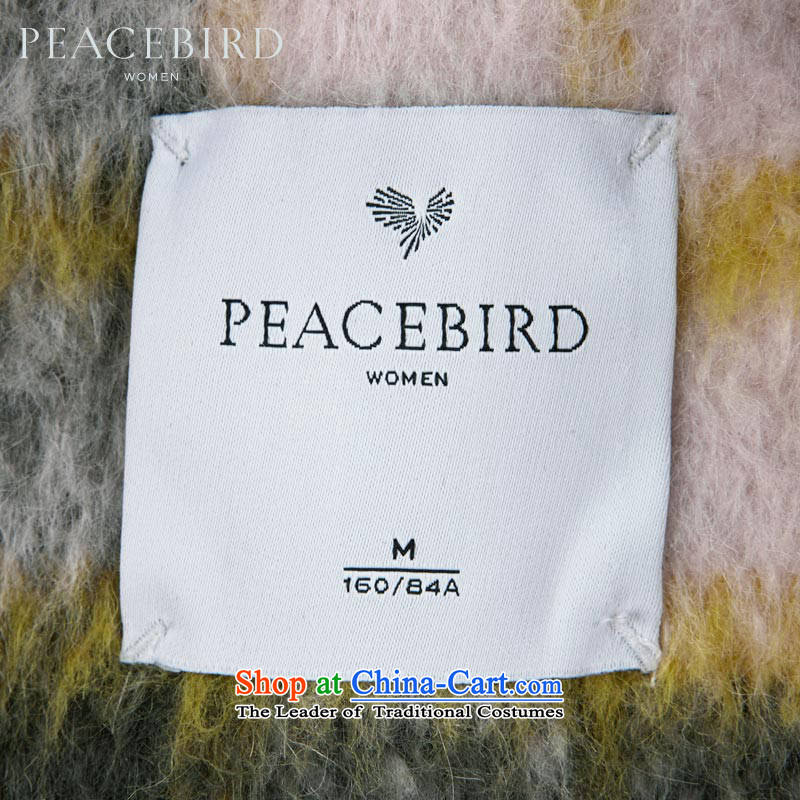 The elections on 26 November new products as women peacebird 2015 winter grain character? coats new A4AA54522 blue plaid M PEACEBIRD shopping on the Internet has been pressed.