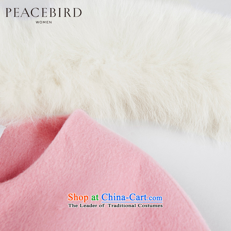 The elections on 26 November new products as women peacebird 2015 new products for winter coats A4AA54524 round-neck collar pink M PEACEBIRD shopping on the Internet has been pressed.